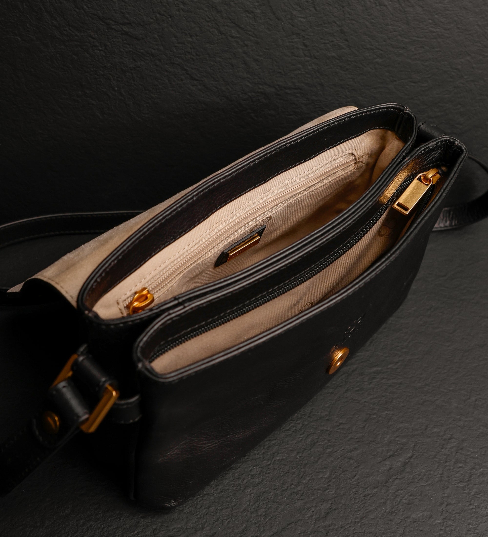 Crossbodyväska i läder för dam –Sophie’s Choice