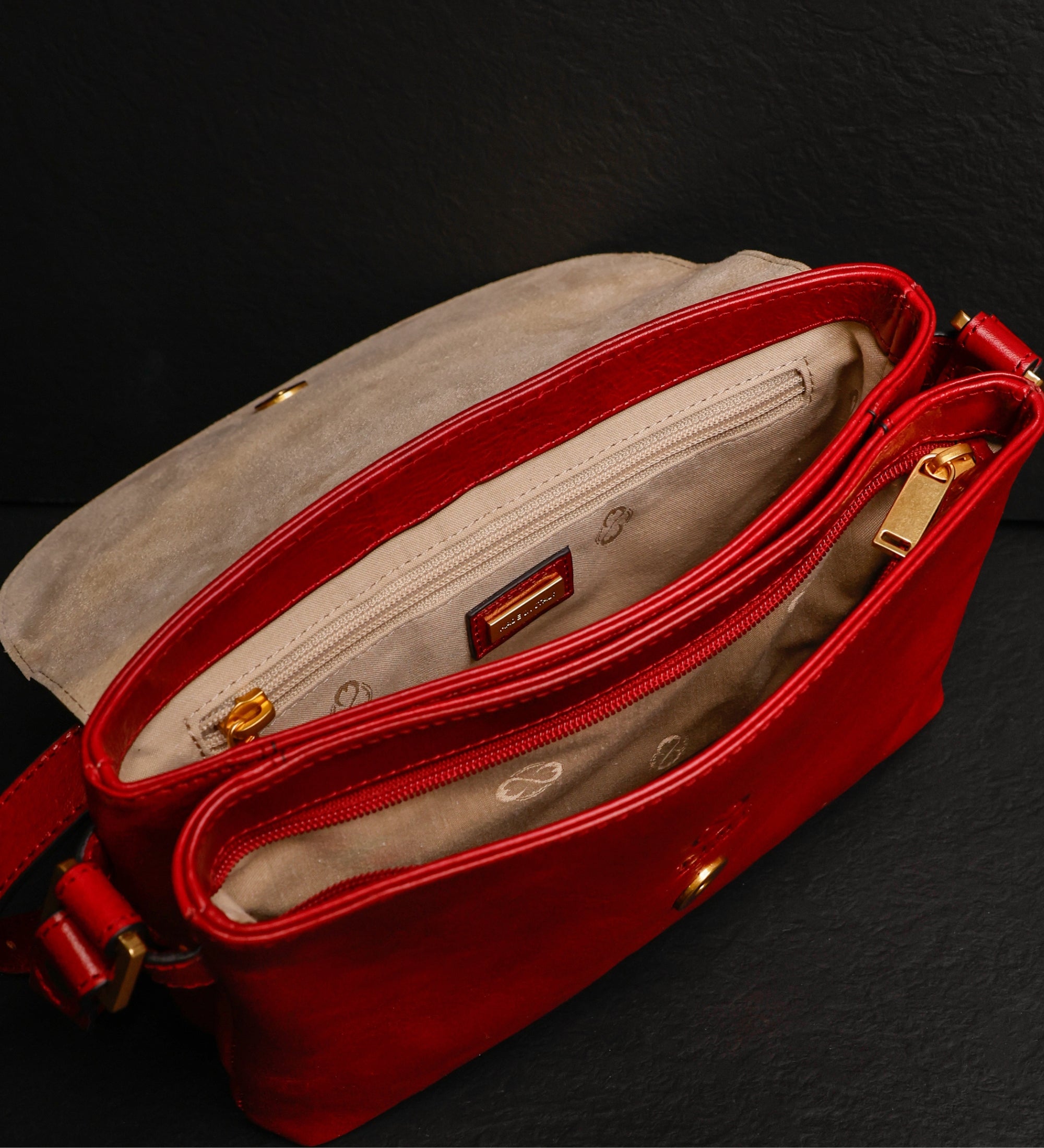 Crossbodyväska i läder för dam –Sophie’s Choice