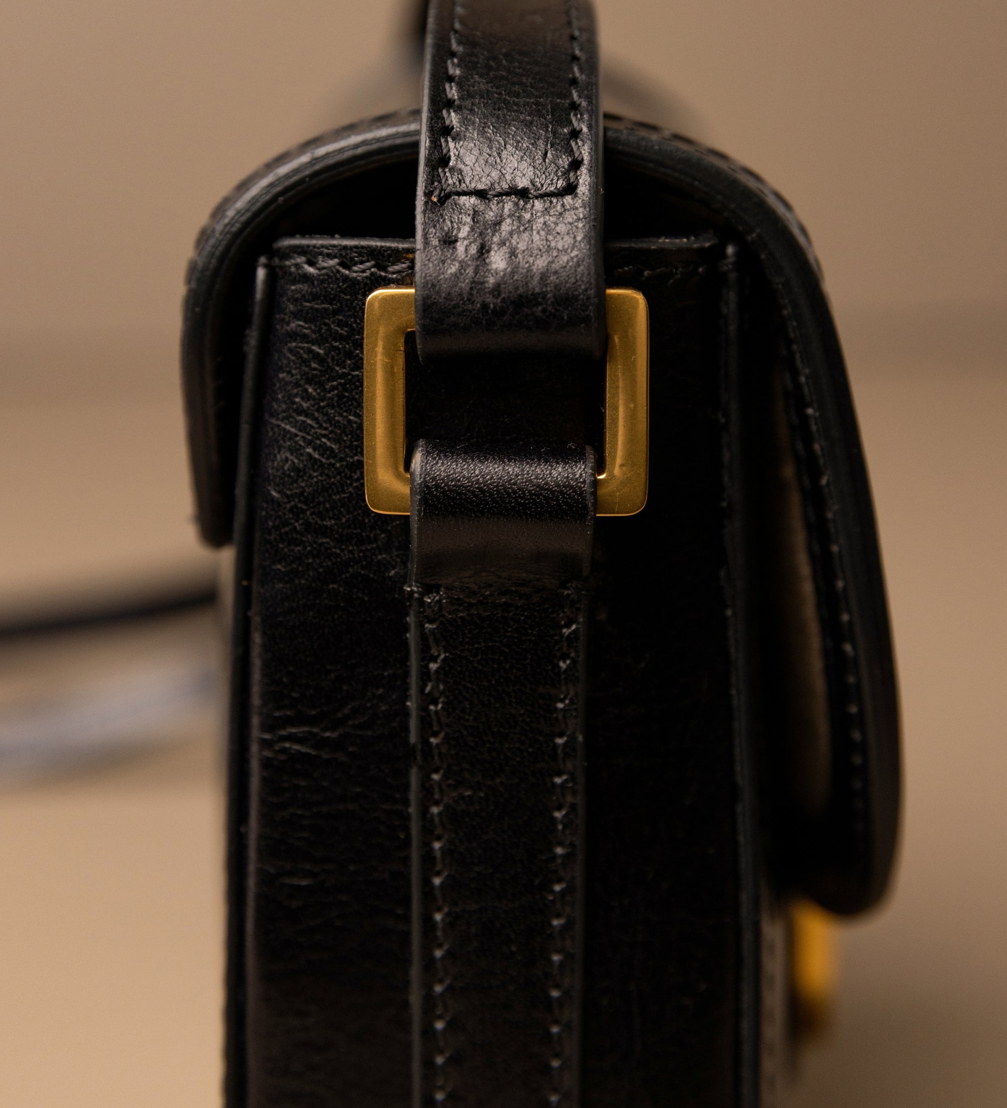 Saddle bag i läder crossbodyväska i läder för dam - Villette