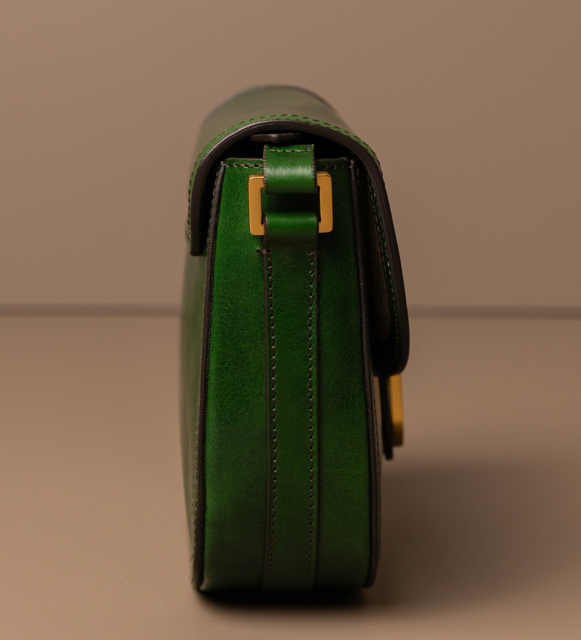 Saddle bag i läder crossbodyväska i läder för dam - Villette