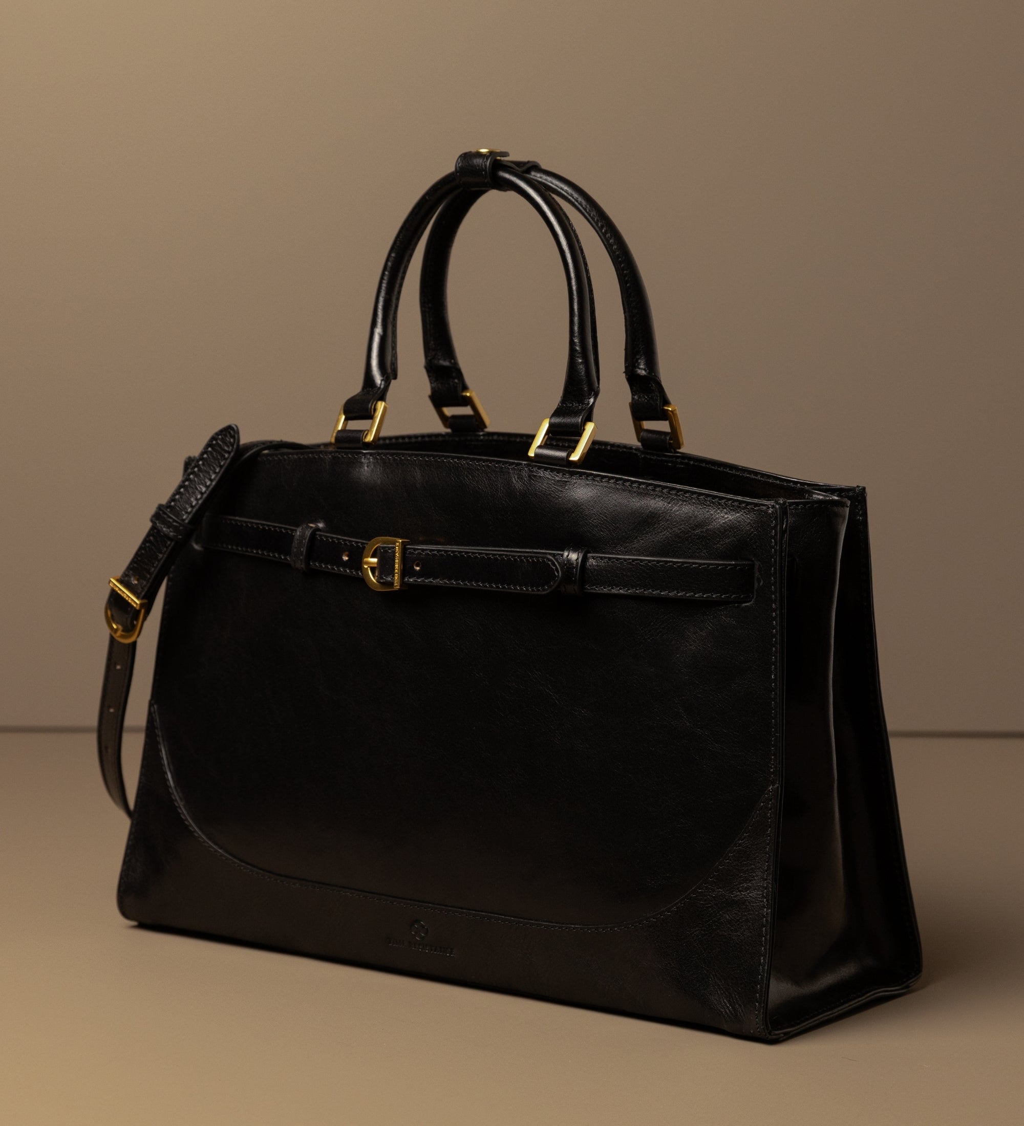 Handväska i läder för dam - Shirley