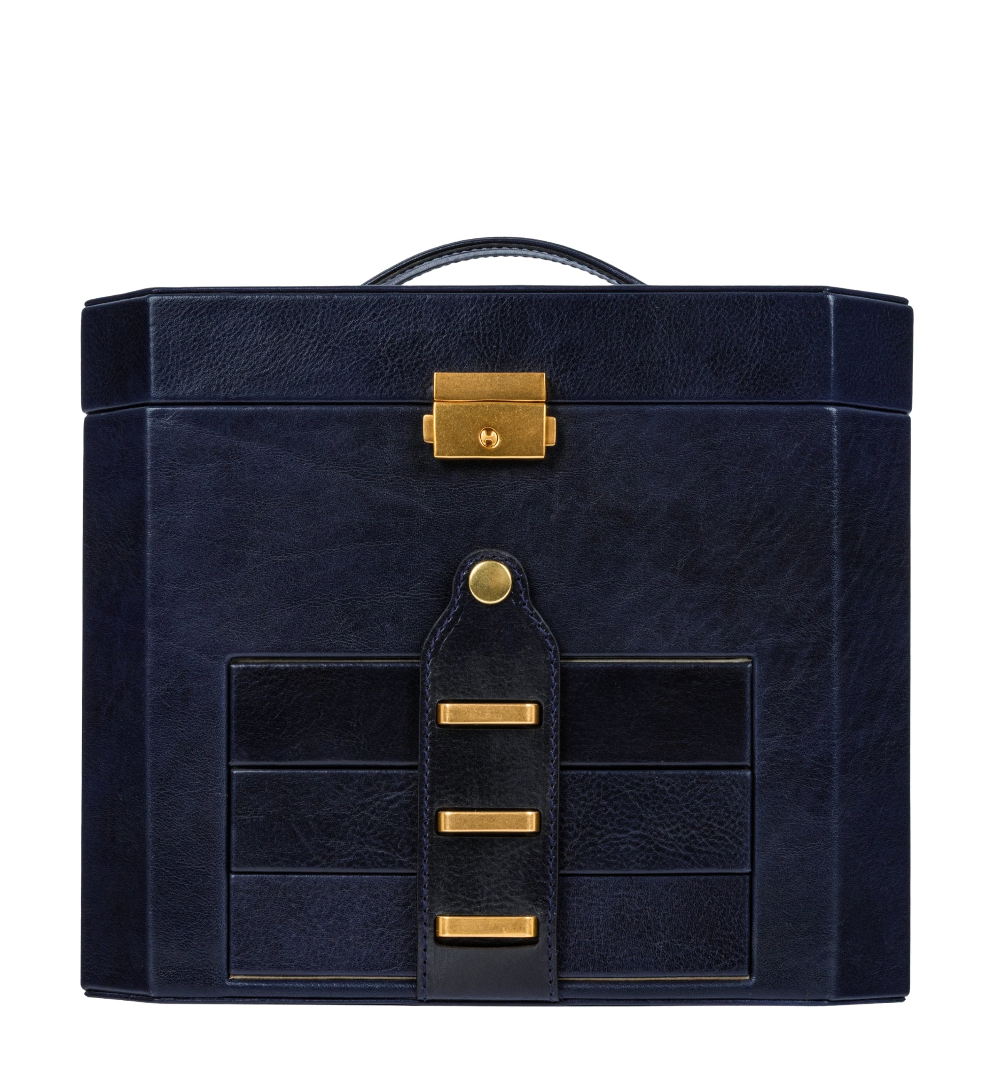 Stort smyckeskrin i läder för dam – A Handful of Dust