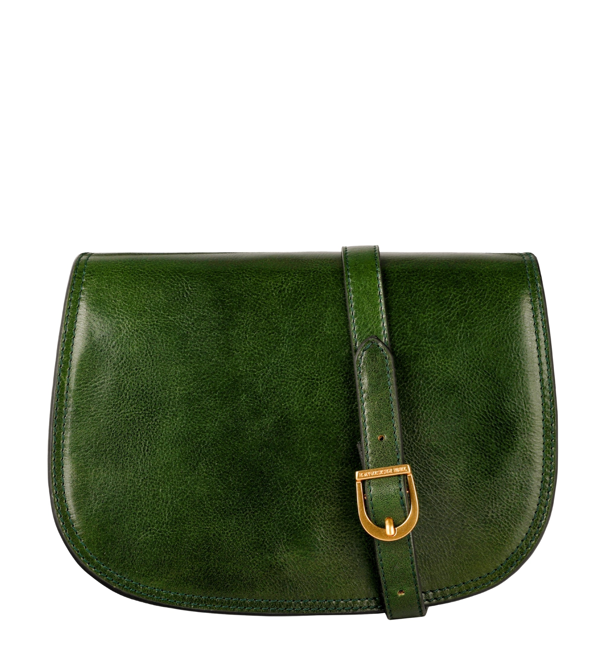 Saddle bag i läder crossbodyväska i läder för dam – Moonfleet