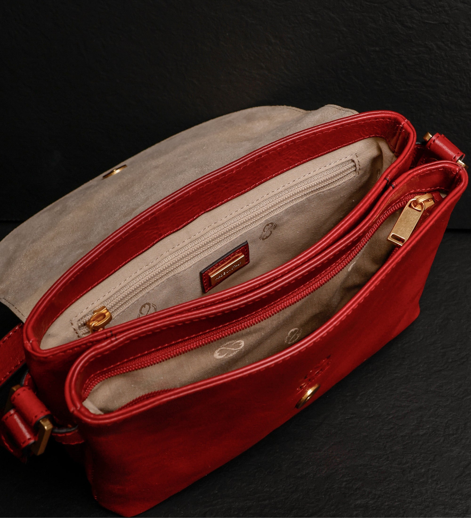 Crossbodyväska i läder för dam –Sophie’s Choice