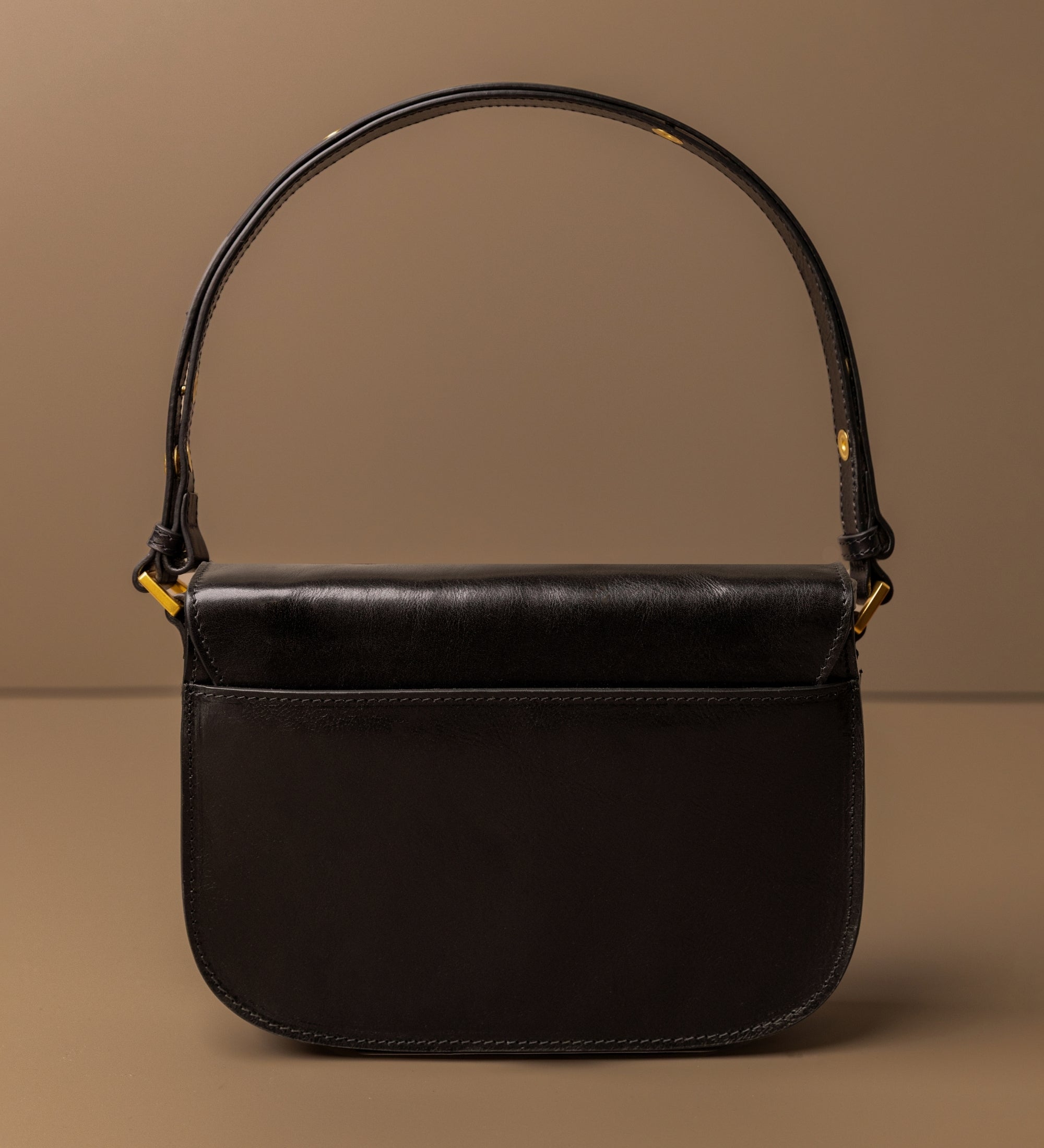 Saddle bag i läder för dam - Romola