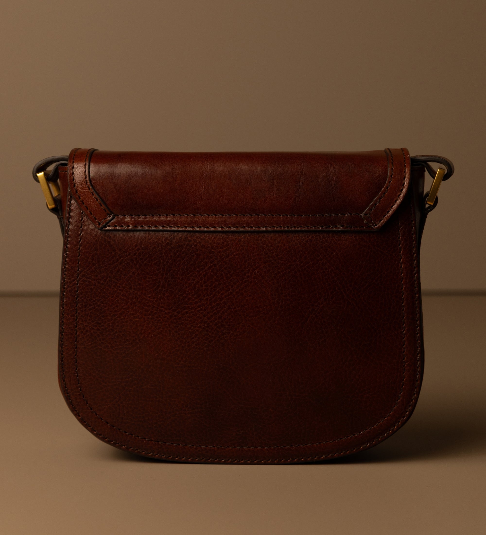 Saddle bag i läder för dam - Secrets