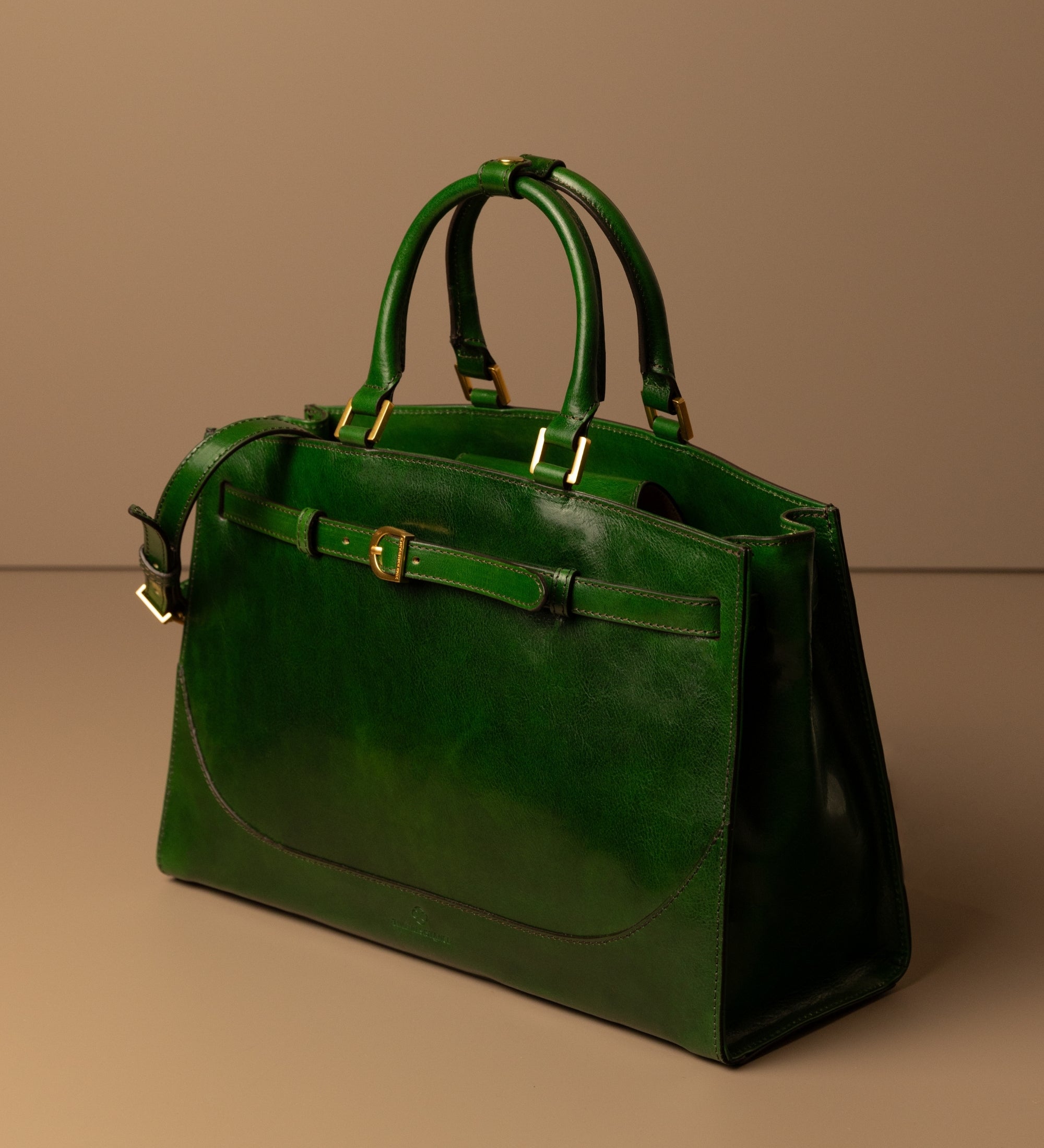 Handväska i läder för dam - Shirley