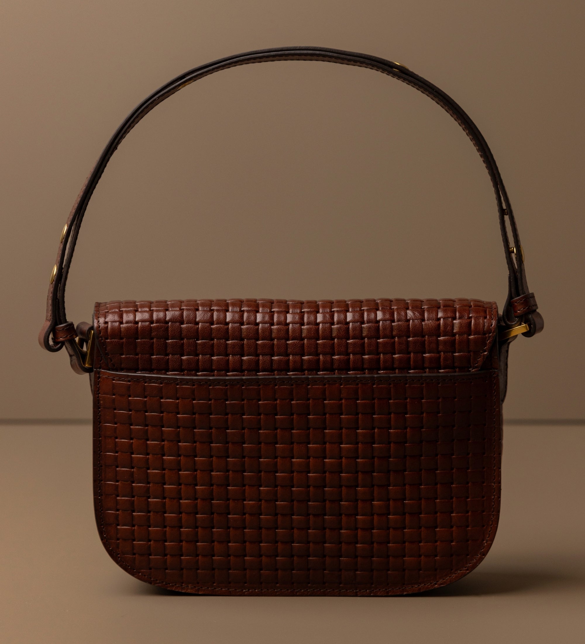 Saddle bag i läder för dam - Romola