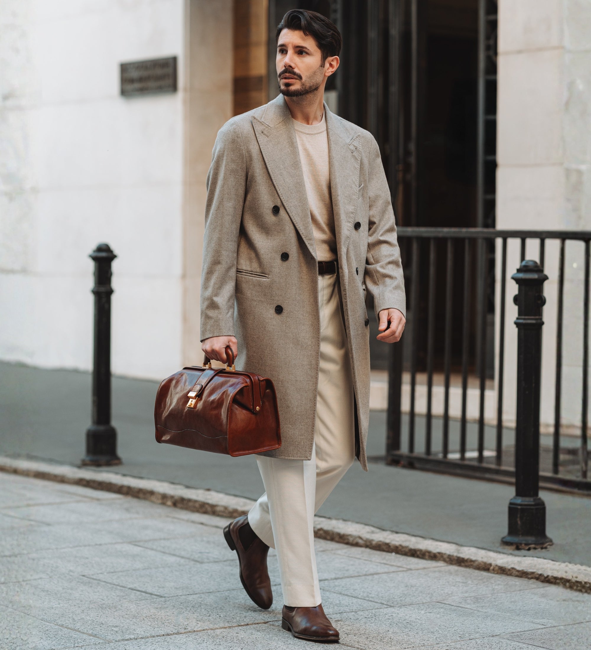 Liten doktorsväska i läder – David Copperfield