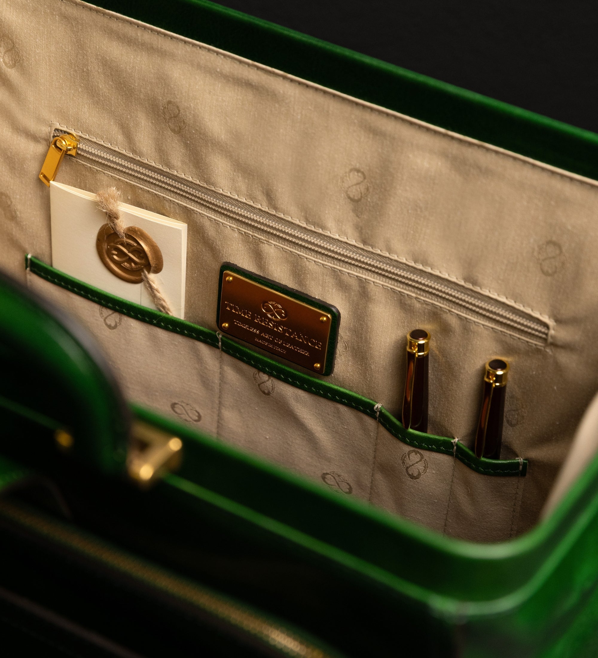 Stor doktorväska i läder för dam - Mrs Dalloway