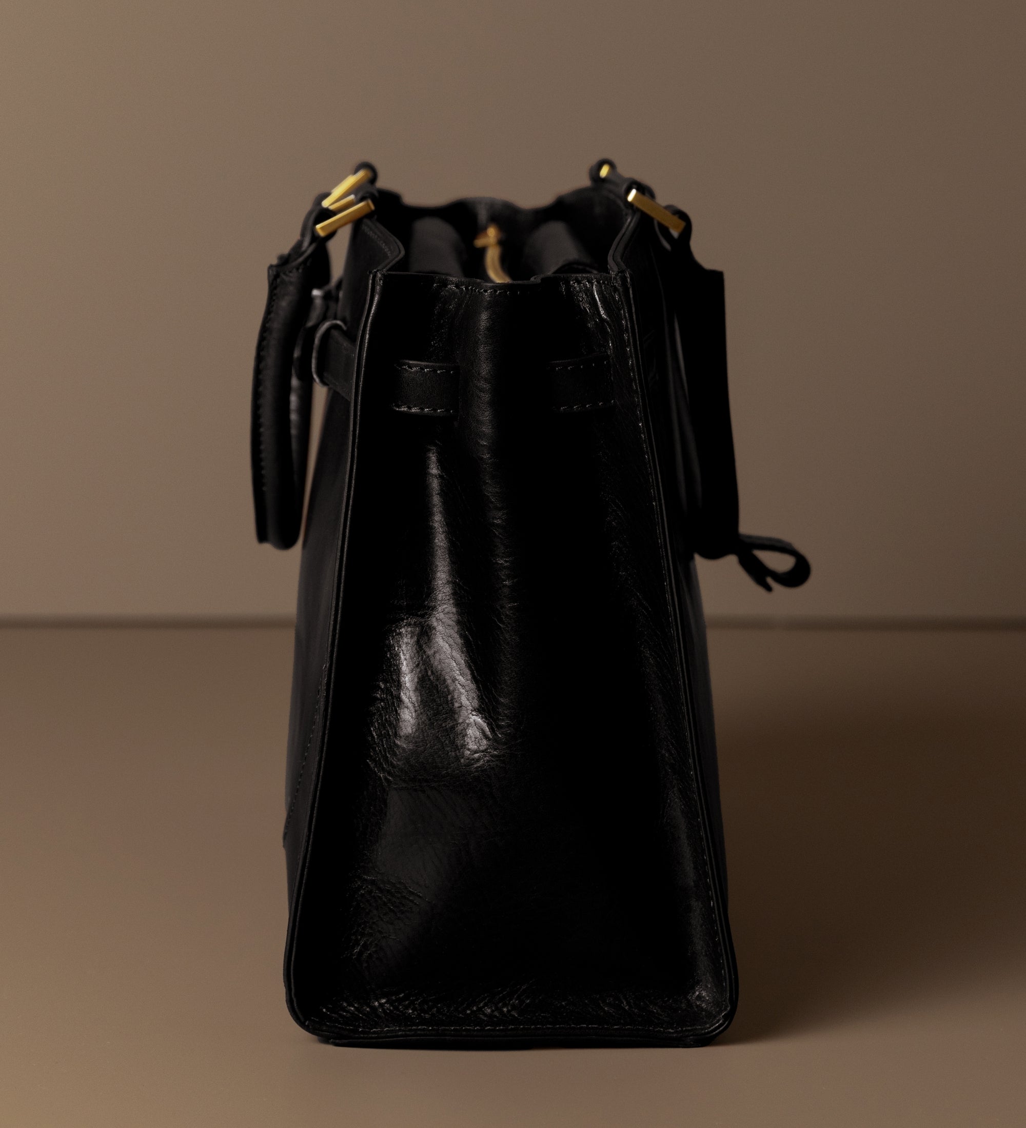 Handväska i läder för dam - Shirley