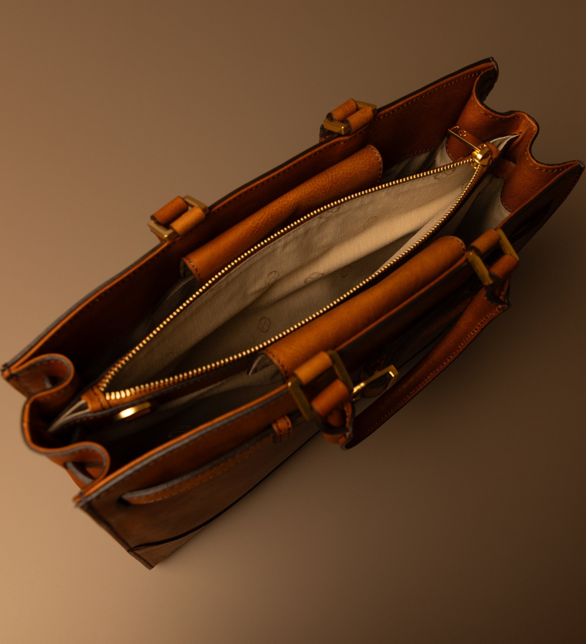 Handväska i läder för dam - Shirley