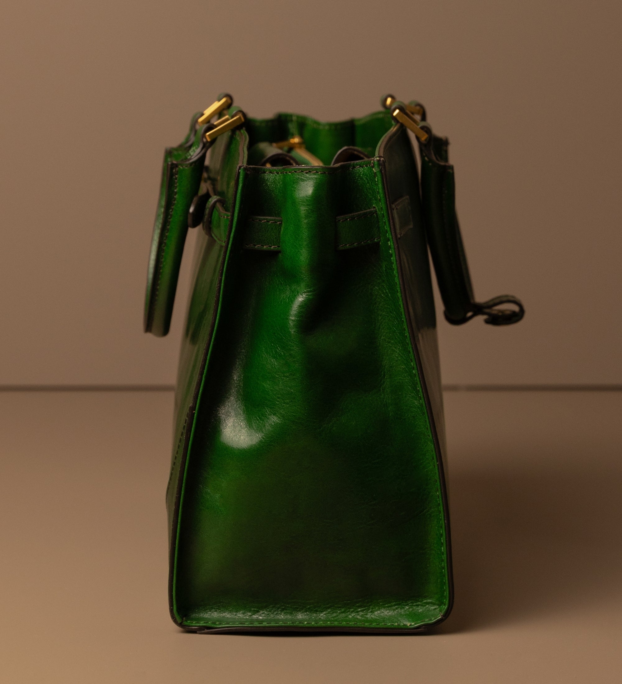 Handväska i läder för dam - Shirley