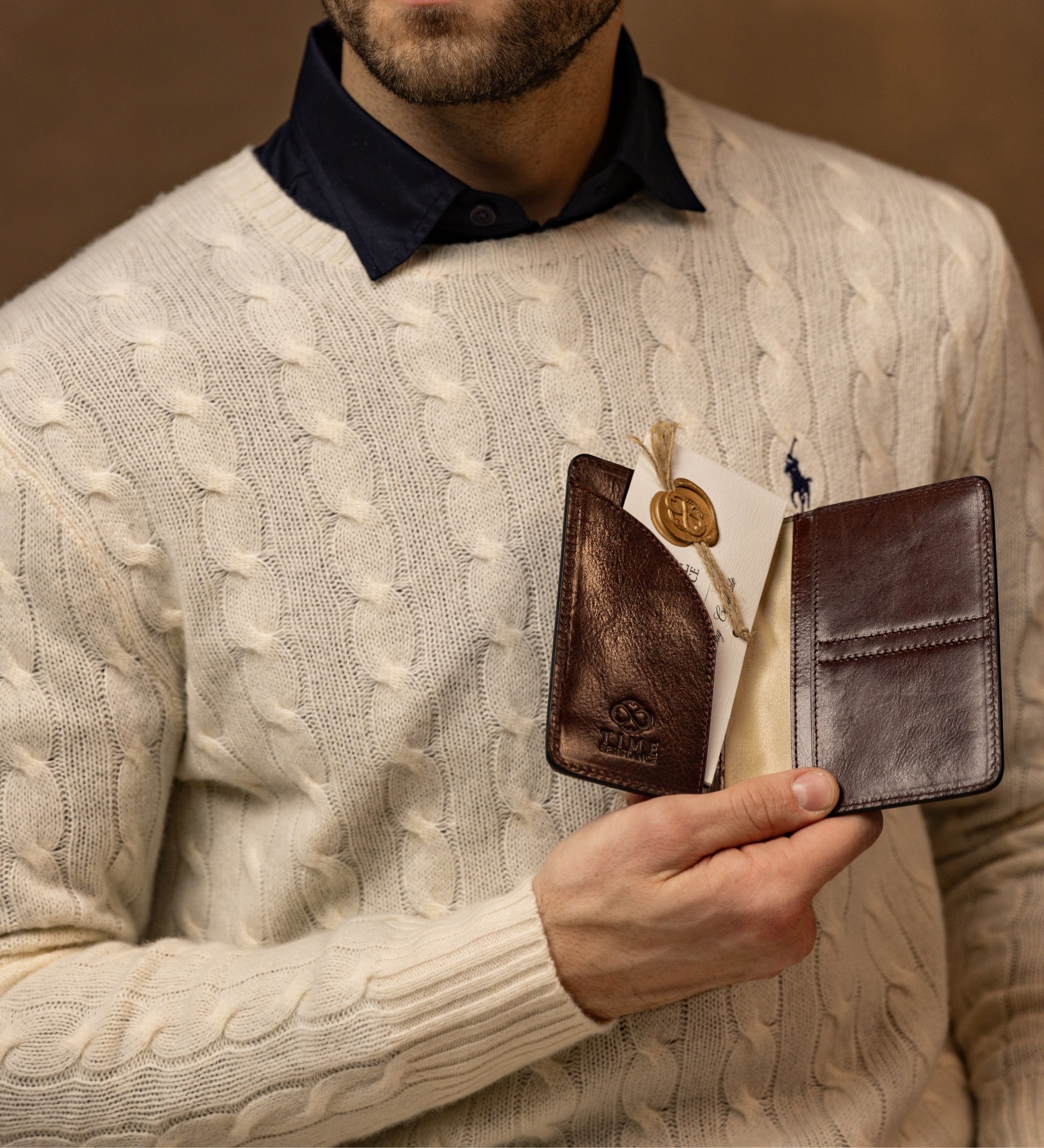 Litet passfodral i läder – Gulliver’s Travels