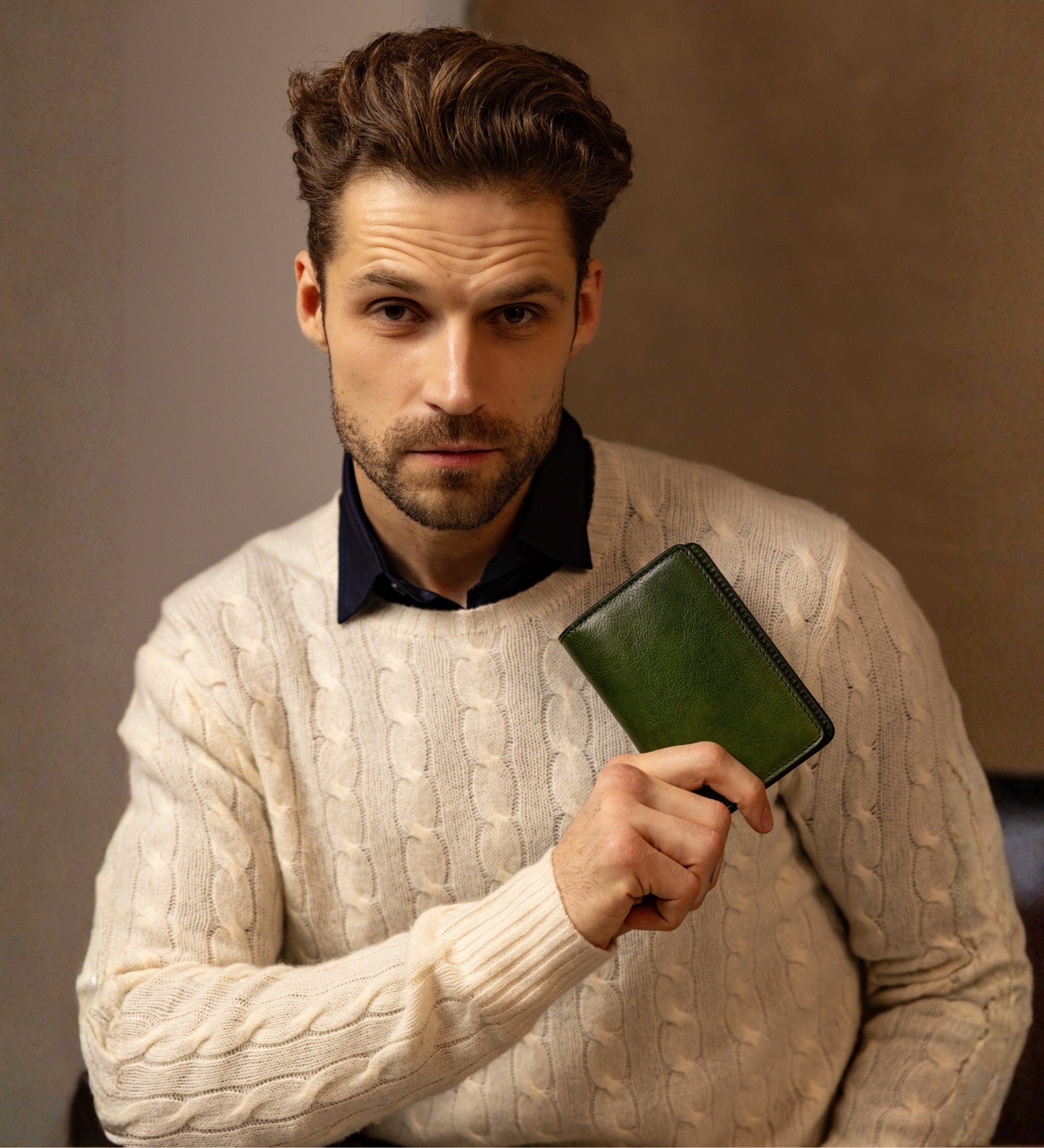 Litet passfodral i läder – Gulliver’s Travels