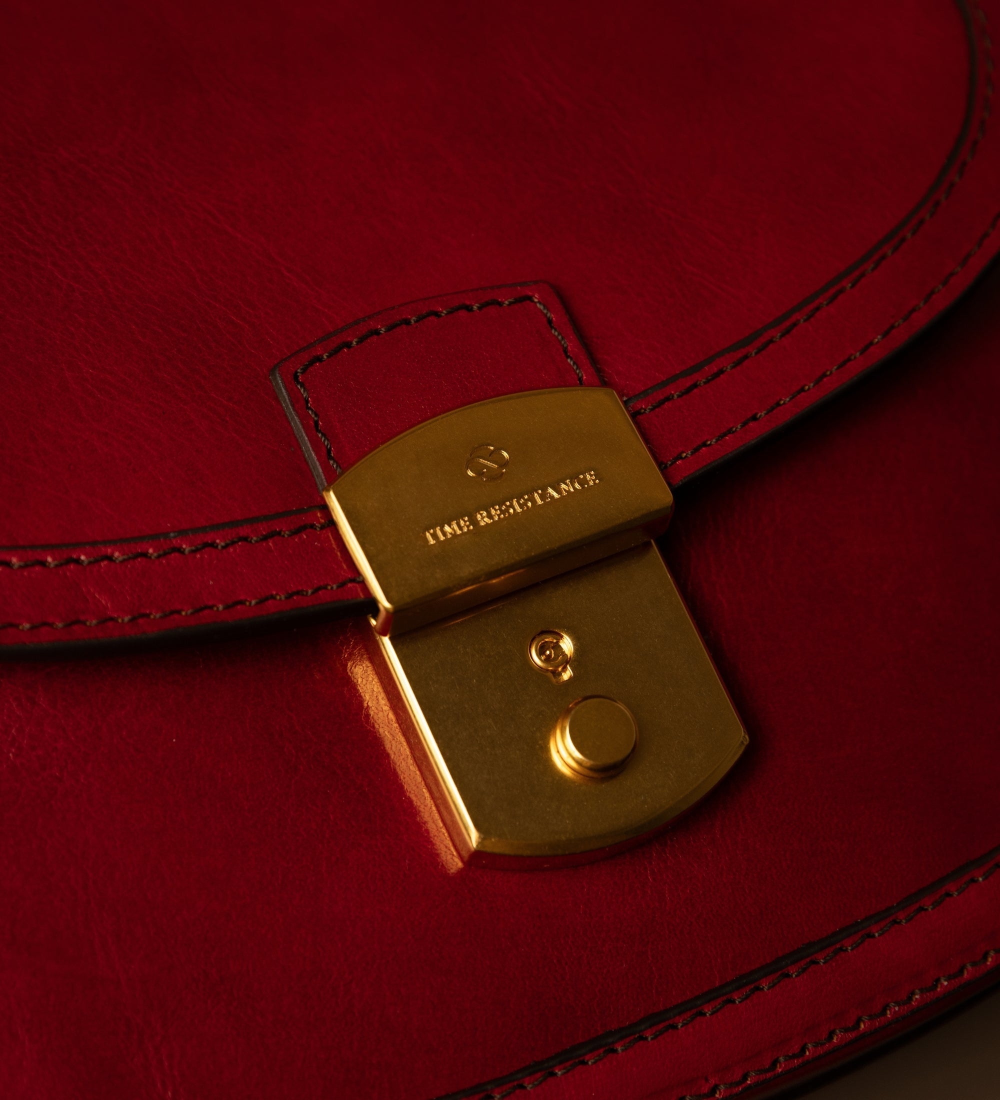 Saddle bag i läder för dam - Secrets