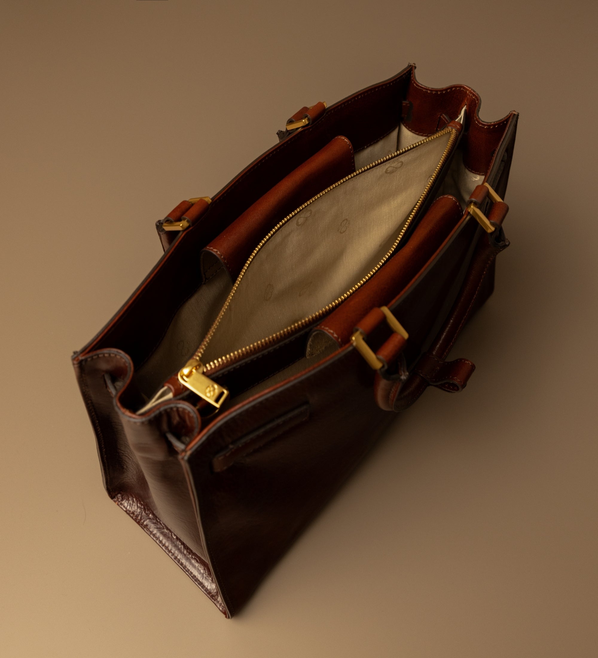 Handväska i läder för dam - Shirley