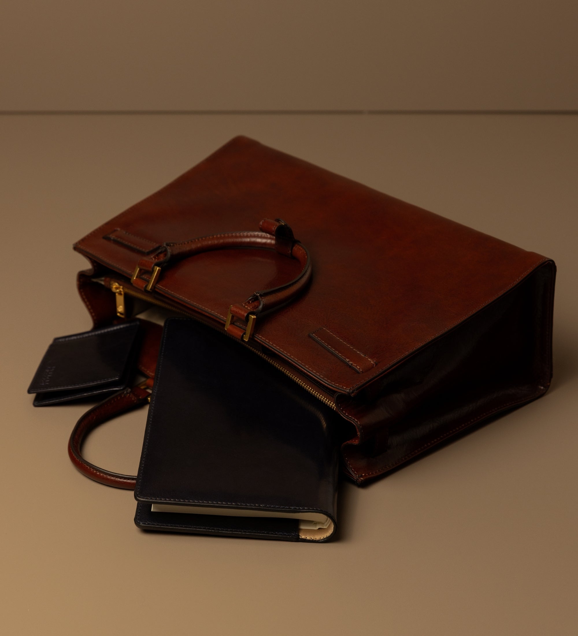 Handväska i läder för dam - Shirley