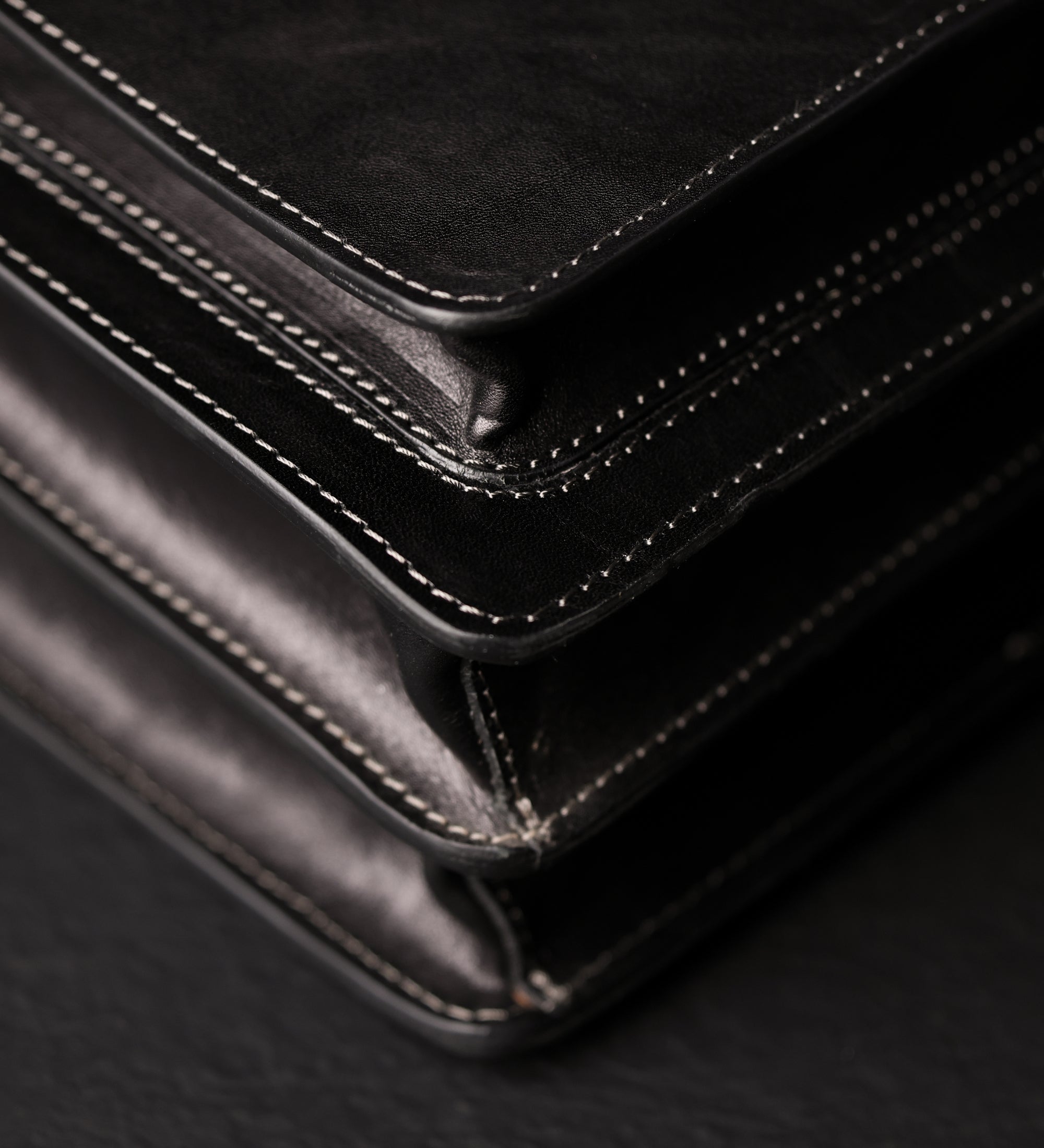 Läderväska i satchel-stil portfölj i läder – The Prophet
