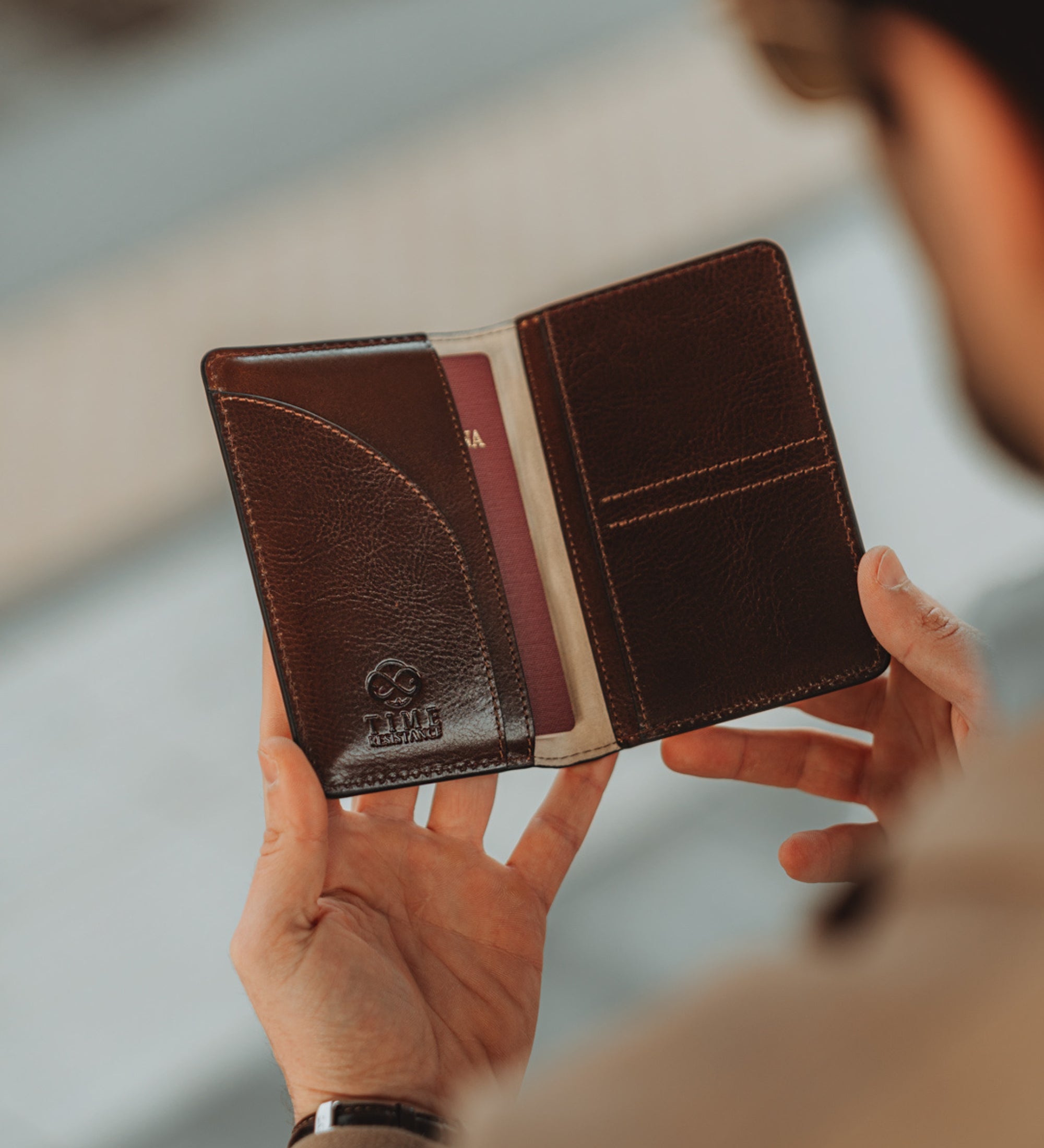 Litet passfodral i läder – Gulliver’s Travels