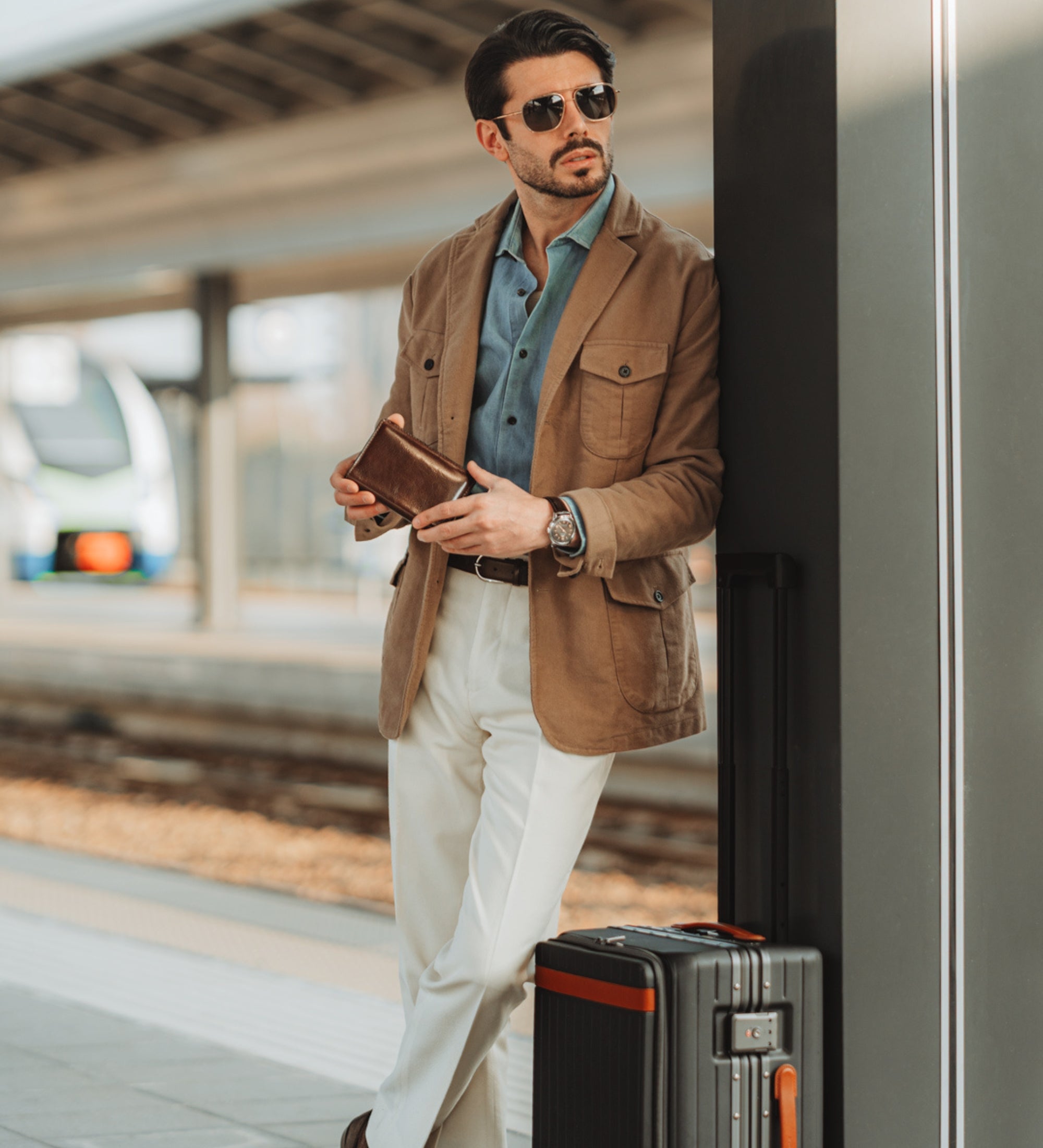 Litet passfodral i läder – Gulliver’s Travels