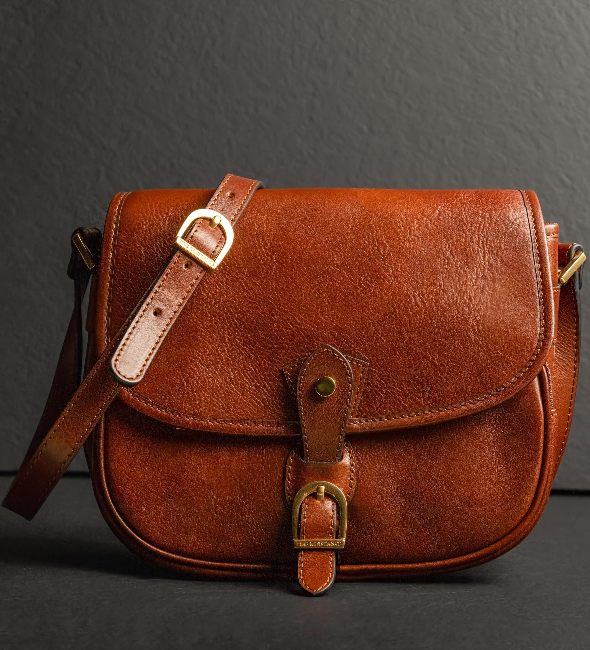 Saddle bag i läder för dam - Women In Love
