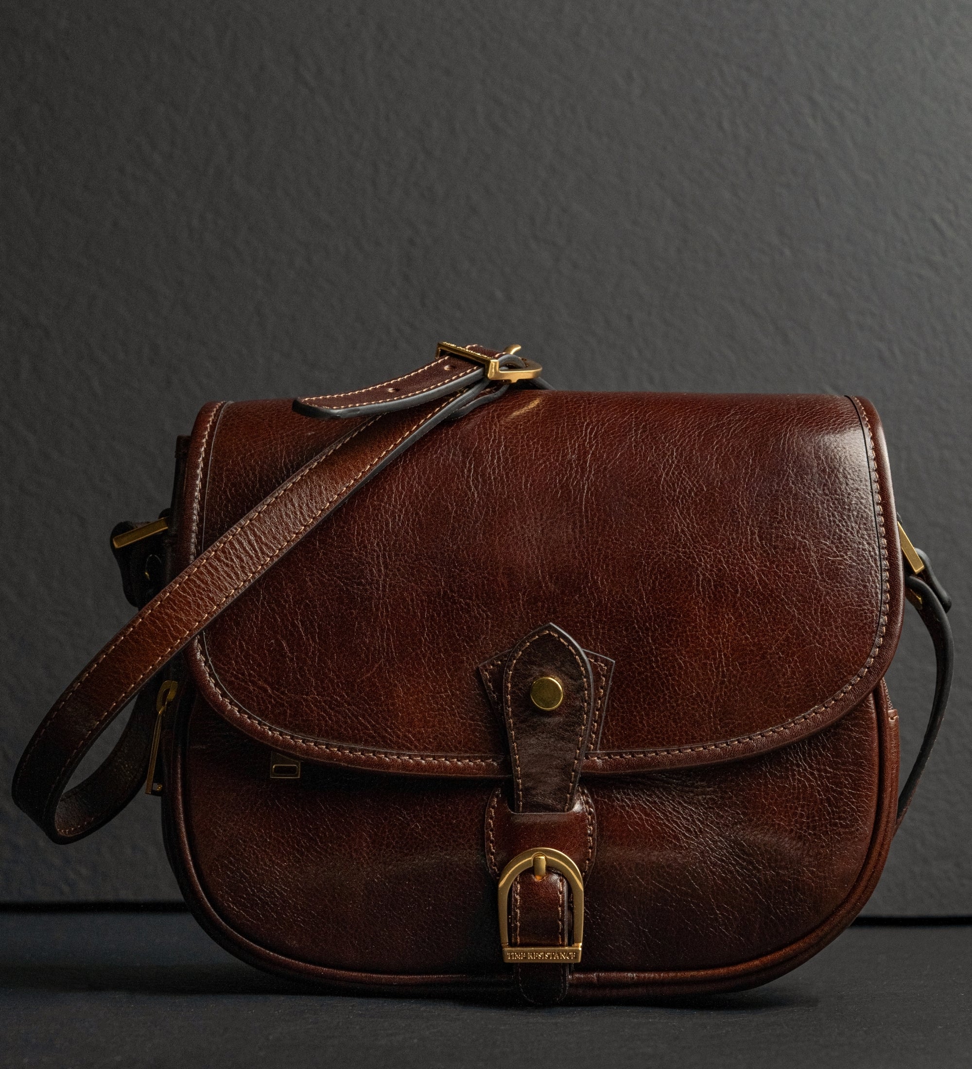 Saddle bag i läder för dam - Women In Love