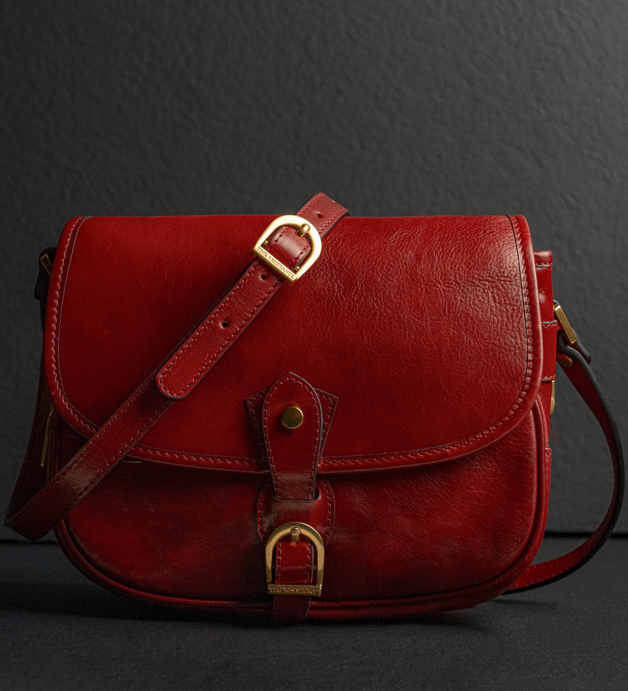 Saddle bag i läder för dam - Women In Love